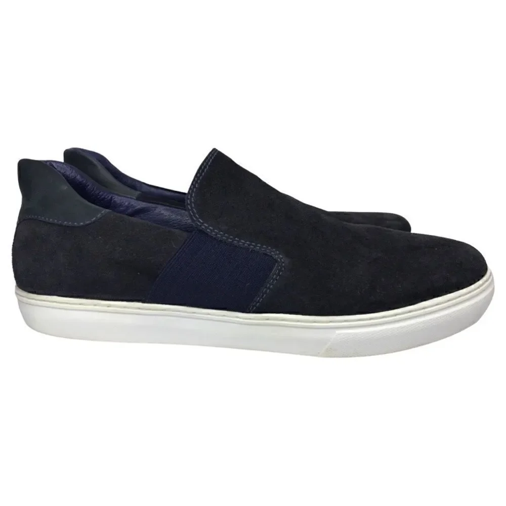 Matisse Homme Mens Navy Slip On Sneakers Size 12